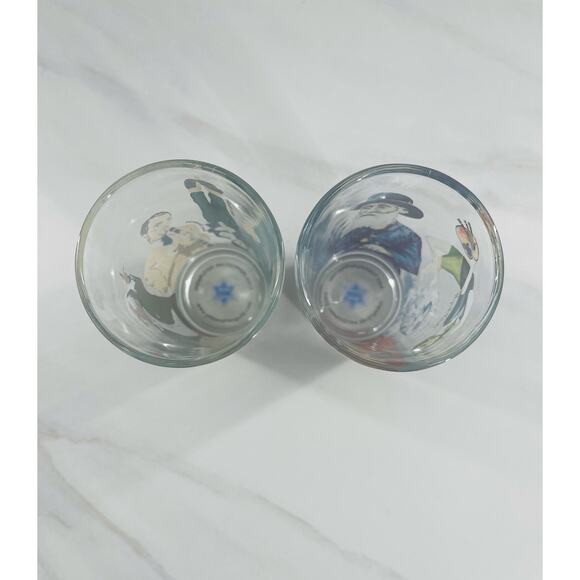 Set of 2 Unemployed Philosophers Guild - Jews Glasses - Novelty Glasses, Artists - Picture 7 of 9